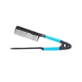 thumbnail image 3 of HerStyler Hair Comb For Straightening Hair - Hair Styling Comb For Great Tresses - Flat Iron Comb With A Firm Grip - Straightening Comb For Knotty Hair - Flat Iron Heat Resistant Comb - Blue, 3 of 10