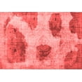 thumbnail image 1 of Ahgly Company Indoor Rectangle Abstract Red Contemporary Area Rugs, 2' x 5', 1 of 4