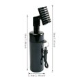 thumbnail image 5 of Cepillo de limpieza de palos de golf con botella de agua Equipado con dispositivo de pulverización de agua Accesorios para el mantenimiento de palos Negro Macarena Cepillo para palos de golf, 5 of 5