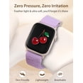 thumbnail image 3 of Wearlizer 3 Pack Magnetic Stretchy Band Compatible with Apple Watch Bands 38/40/41/42/44/45/46/49mm, Nylon Braided Elastic Sport Loop Strap for iWatch Series 11/10/9/8/7/6/5/4/SE/Ultra, 3 of 8