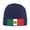 Navy Blue, variant on Mexican Flag Winter Beanie Hats for Men Women Warm Cozy Knitted Cuffed Skull Cap Black