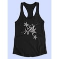 thumbnail image 3 of Always Stay Star Racerback Tank Women -Image by Shutterstock, Female Small, 3 of 4