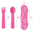 thumbnail image 5 of bentgo Assorted Kids Utensil Set (BGKDUTPL-RBO), 5 of 7
