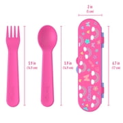 bentgo Assorted Kids Utensil Set (BGKDUTPL-RBO)
