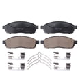 thumbnail image 2 of Detroit Axle - Front Ceramic Brake Pads with Hardware for 2004-2008 Ford F-150, 2006-2008 Lincoln Mark LT, 2 of 7