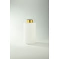 thumbnail image 2 of CC Home Furnishings Handblown Frosted Glass Floral Vase - 12" - White and Gold, 2 of 2
