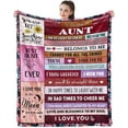 thumbnail image 1 of LHSHID Gifts for Grandma from Grandkids for Grandma from Grandkids Unique Gifts Ideas for Grandma Birthday Gifts for Grandma Travelling Rugs 30x40in, 1 of 6