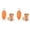 Orange 2PCS, variant on Plush Chicken Legs Make Noise Pet Dog Toys Cute Dog Plush Toys