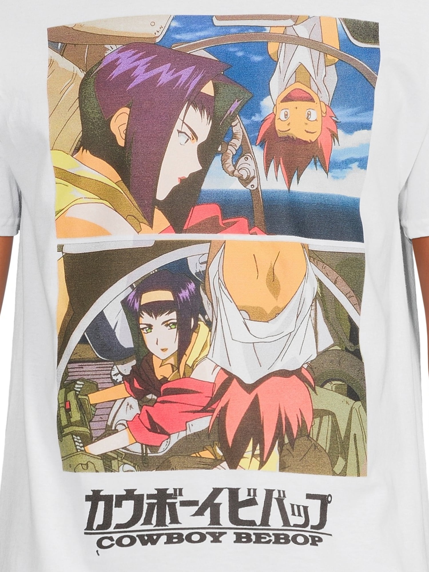 Cowboy Bebop Men's and Big Men's Short Sleeve Graphic T-Shirt, Sizes S-3XL