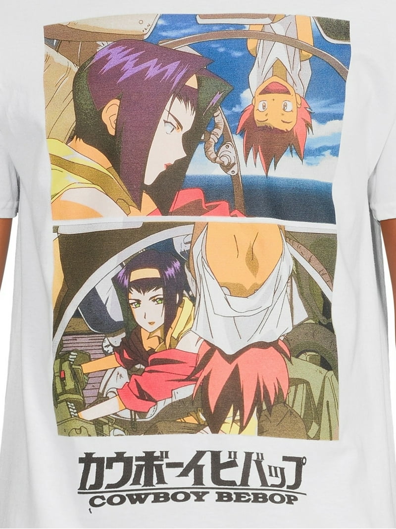 Cowboy Bebop Men's Graphic T-Shirt, Sizes S-3XL, 100% Cotton