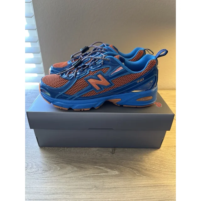 Size 7 - New Balance x Aminé 740v2 Benson Tech Boise State Blue Orange U740CB2