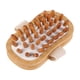 thumbnail image 3 of Cepillo de masaje corporal de madera, cepillo raspador manual Guasha para sauna, muslo y cintura. Blanco, 3 of 9
