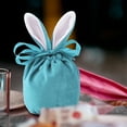 thumbnail image 4 of Giyblacko Celebrate Gift BagEaster Gifts Bags Easter Bunny Ear Drawstring Candy Bags Easter Bags Velvet Goodie Bags For Easter Party Favors, 4 of 4