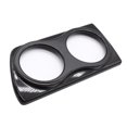 thumbnail image 2 of de calibre ventilación de aire automática, instrumento de soporte de montaje de plástico apto para Vauxhall H MK5 reemplazar Negro brillante shamjiam Cápsula de dos indicadores de ventilación de aire, 2 of 8