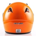 thumbnail image 6 of Motorcycle Motocross MX ATV Dirt Bike Youth Full Face Helmet HG316 Glossy Orange, 6 of 6