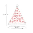 thumbnail image 3 of Haiem Kawaii Pigs Pattern Santa Hat Confortable Velvet Christmas Hat for Christmas Party Favors Fit for Adults and Kids, 3 of 6
