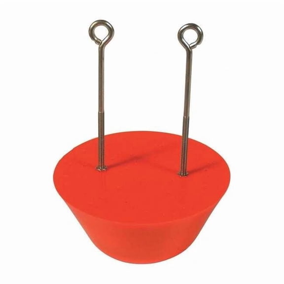 Ultratech Drain Plug,Orange,10 In 2119