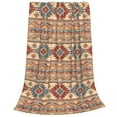 thumbnail image 2 of Vsdgher Traditional Tribal Aztec Ultra-Soft Micro flannel Blanket Throw Blankets for Couch Sofa, Bed (4 sizes)-40"x30", 2 of 7