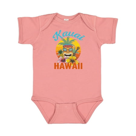 

Inktastic Kauai Hawaii Vacation Tiki Gift Baby Boy or Baby Girl Bodysuit