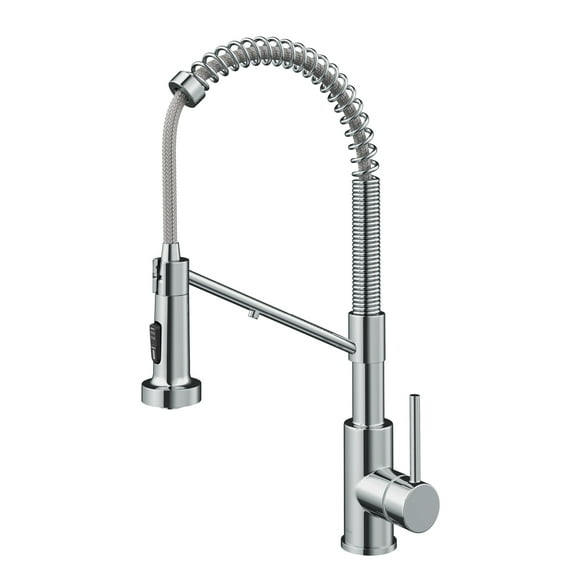 KRAUS Bolden 2-in-1 Commercial Style Pull Down Single Handle Water Filter Kitchen Faucet for Reverse Osmosis or Water Filtration System in Chrome