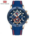 thumbnail image 2 of Men's Watches Sport Watch Men Waterproof Quartz Silicone Strap, 2 of 6