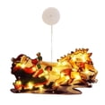 thumbnail image 1 of Christmas LED Window Suction Lights Santa Snowman Decor Battery Powered for Home Party, 1 of 4