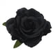 thumbnail image 2 of 4X Seda Pelo de la Flor Broche de la Boda Ramillete Clip de la Flor 8 cm Broche Accesorios - Negro, 2 of 8
