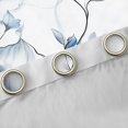 thumbnail image 4 of jejeloiu Country Floral Blackout Curtains,Natural Plant Curtains Pack of 2 (38x45 Each),White Blue Window Curtains For Adults,Luxury Bedroom Decor, 4 of 6