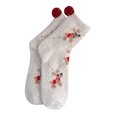 thumbnail image 1 of FhsagQ Chaussettes Hommes Chaussettes avec Collants Noël Dessin Animé Velours Corail Mi-Tube Chaussettes Chaudes Épaisses Rouges Chaussettes Hommes Grande Taille Chaussettes Grande Taille pour Hommes 3X Blanc Taille Unique, 1 of 6