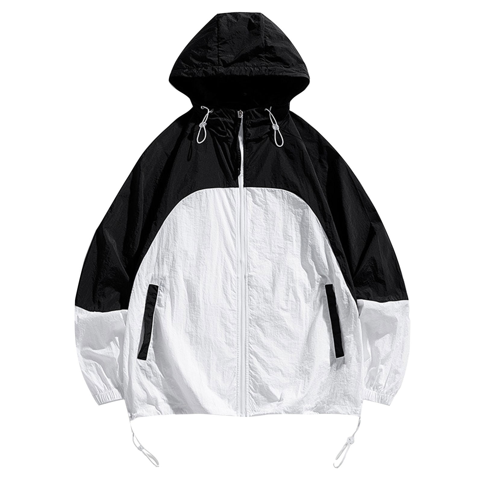 Pisexur Rain Jacket Men's Sunscreen Suit Long Sleeved Hooded