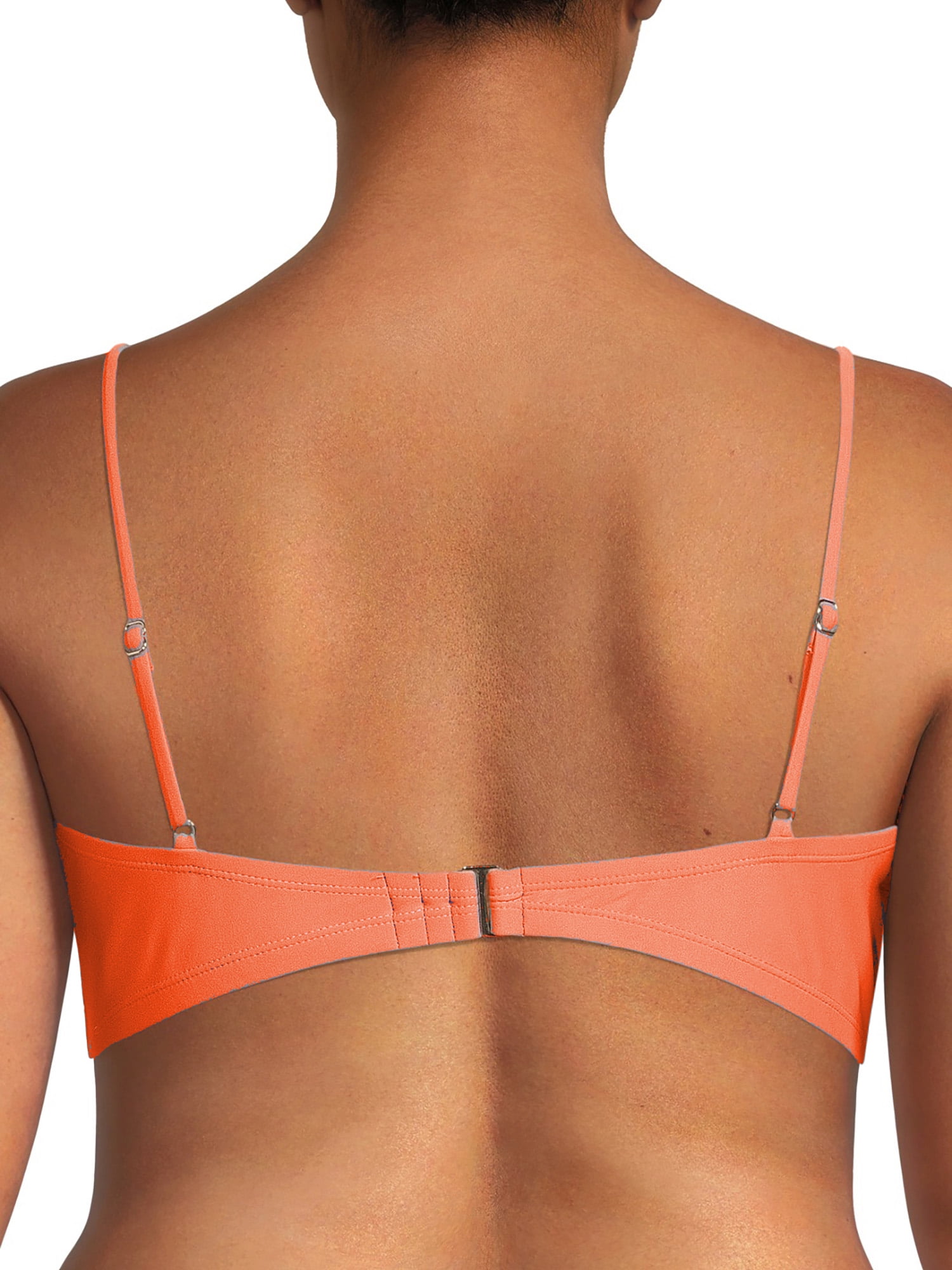 Time and Tru Women's and Women's Plus Size Keyhole Bikini Top
