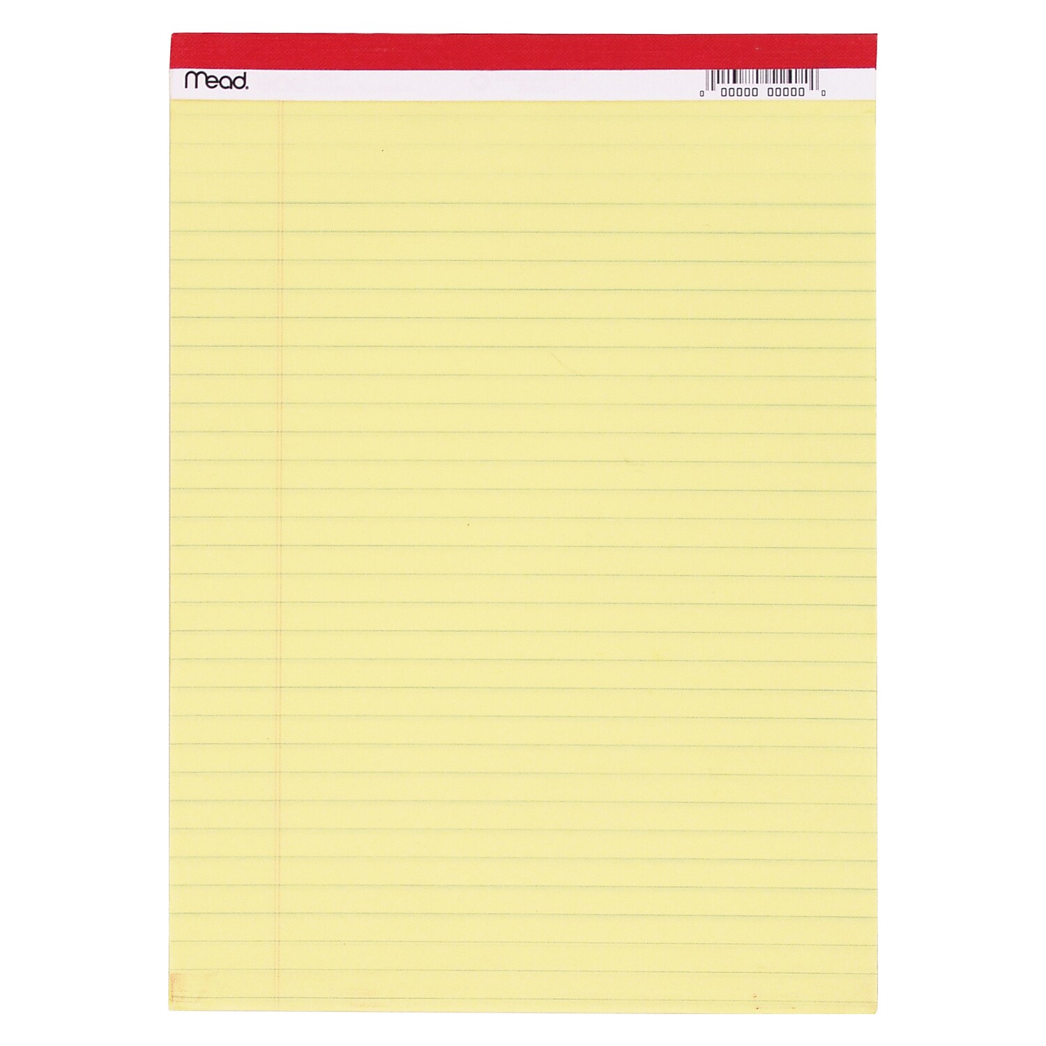 Mead Products MEA59610-12 8.5 x 11.75 in. Legal Pad Canary - 50 Count - 12 Each