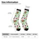 thumbnail image 2 of Fotbe Paisley Calcetas Largas con Estampado para Hombre y Mujer – Calcetas de Compresión Transpirables y Elásticas, Viajar y Uso Diario Talla 5-11, 2 of 6