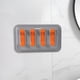 thumbnail image 5 of Ganchos plegables de pared para colgar sombreros y teléfono. naranja gris, 5 of 9