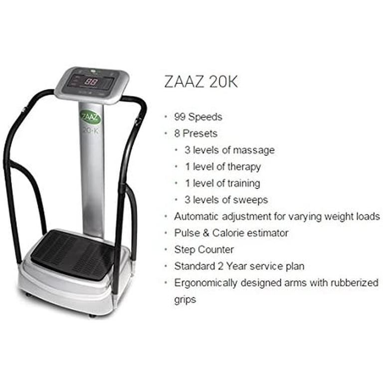 ZAAZ 20K World's #1 Oscillation Vibration Machine for Pain