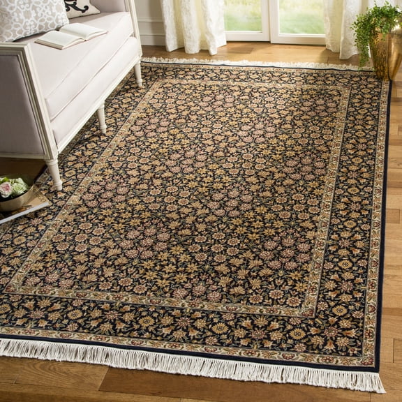 Safavieh Royal Kerman Martin Geometric Wool Area Rug, Navy, 6' x 9'