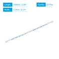 thumbnail image 2 of Uxcell 3.94'' 6 Pins FFC FPC Flat Flexible Cable (A Type) Plastic White 20pcs, 2 of 5