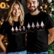 thumbnail image 4 of Camisetas gráficas informales de manga corta con árbol de Navidad para hombre, 4 of 8
