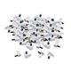 thumbnail image 2 of 100 piezas de pasadores de estante, soportes fijos para estantes, clavijas de soporte para muebles de gabinete blanco, 2 of 9