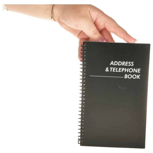 Address and Telephone Book 52 Sheets, 5 x 8 Inches