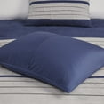thumbnail image 5 of Madison Park King Palmer 7-Piece Comforter Set, Blue, 5 of 5