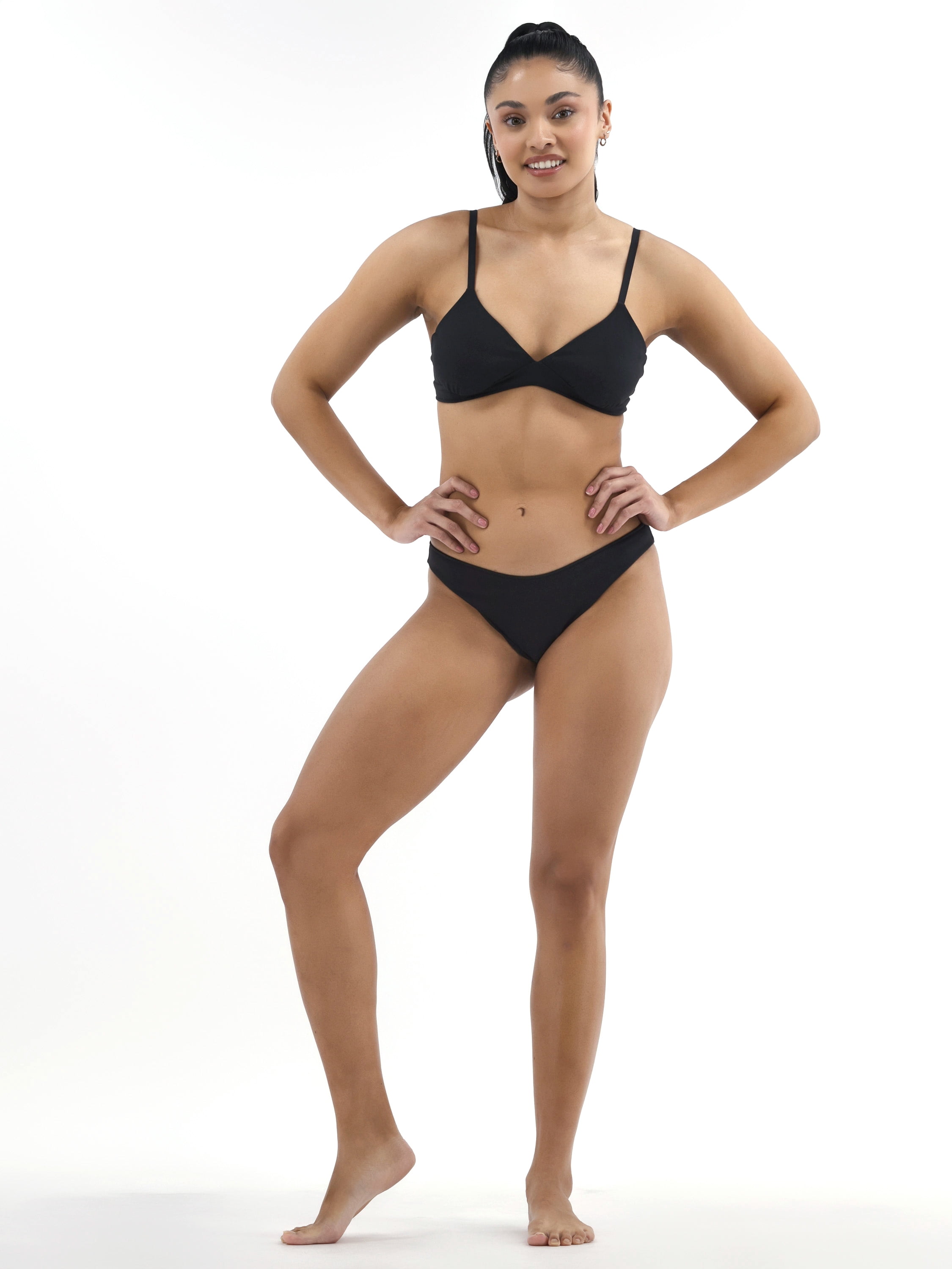 No Boundaries Sculpting Triangle Swim Top, Women's