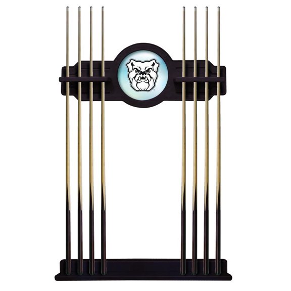 Butler University Solid Wood Cue Rack with a English Tudor Finish