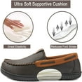 thumbnail image 3 of RockDove Men's Stephen Faux Leather Moc Slipper, 3 of 5