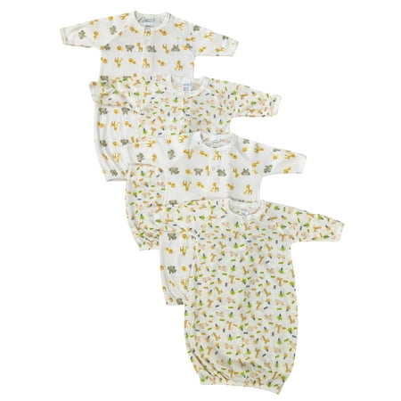 

Unisex Newborn Baby 4 Piece Gown Set