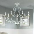 thumbnail image 2 of 42907-60 Livex Lighting Katarina - 7 Light Chandelier In Transitional Style-26 Inches Tall and 28 Inches Wide-Antique White Finish    -Traditional, 2 of 8