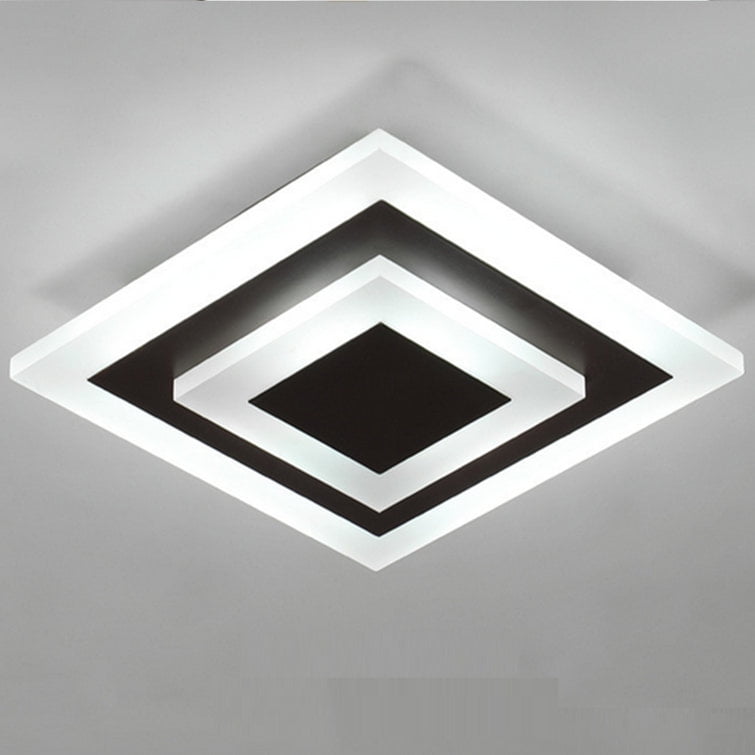 Modern Square LED Ceiling Light Aisle Light Kitchen Living Room Bedroom