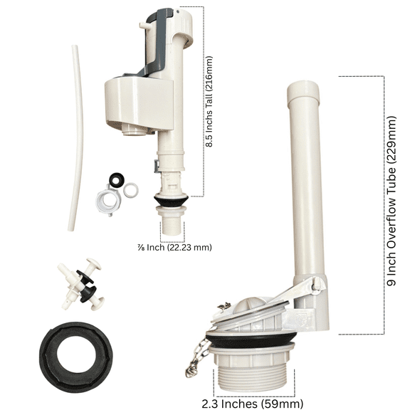American Standard Cadet Series 2.5 inch Toilet Repair Kit | Two-Piece Toilets