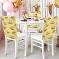 thumbnail image 5 of BZSMCE Chair Covers Set Home Decor Seat Back Cover Yellow Bee Pattern, 5 of 6