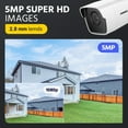 thumbnail image 3 of ANNKE 8CH Security Camera System, H.265+ 5-in-1 4K DVR Recorder with AI Human/Vehicle Detection, 4X 5MP IP67 CCTV Outdoor Cameras with 100ft Night Vision, Smart IR, Work with Alexa, 4TB Hard Drive, 3 of 10